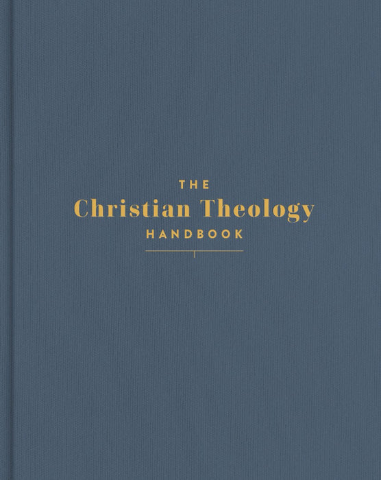 The Christian Theology Handbook, Denim Cloth Over Board