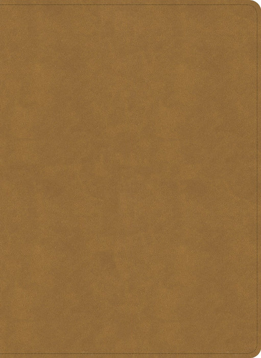NASB Study Bible, Camel Suedesoft Leathertouch