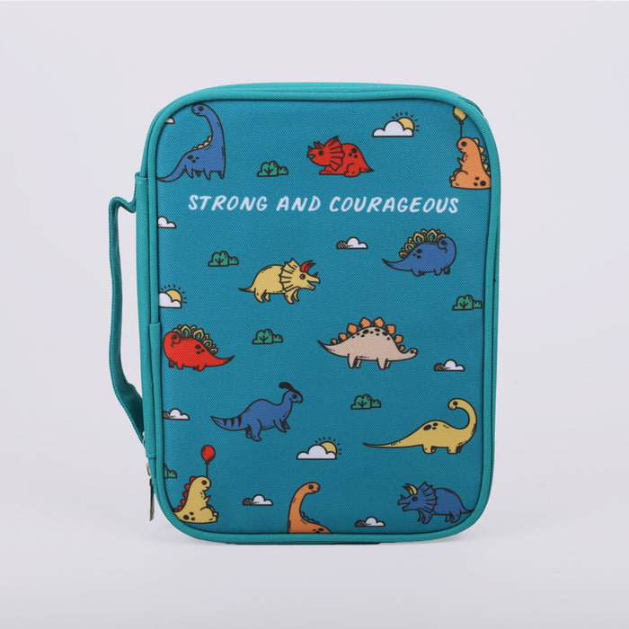 Strong and Courageous Bible Cover Large