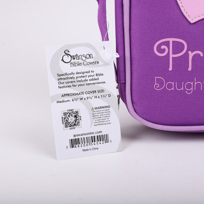 Princess Bible Cover Medium