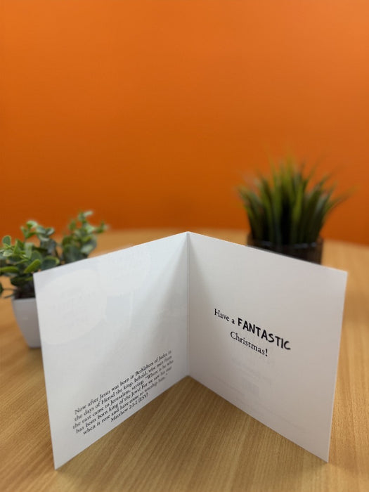 Lost Wise Men Christmas Card - Nutty Nativity