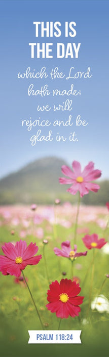 Inspirational Bookmark: The Day (Pack of 25)