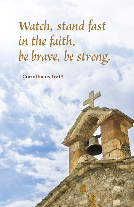 General Worship Bulletin: Watch (Pack of 100)