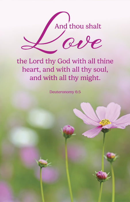 General Worship Bulletin: Thy God (Pack of 100)