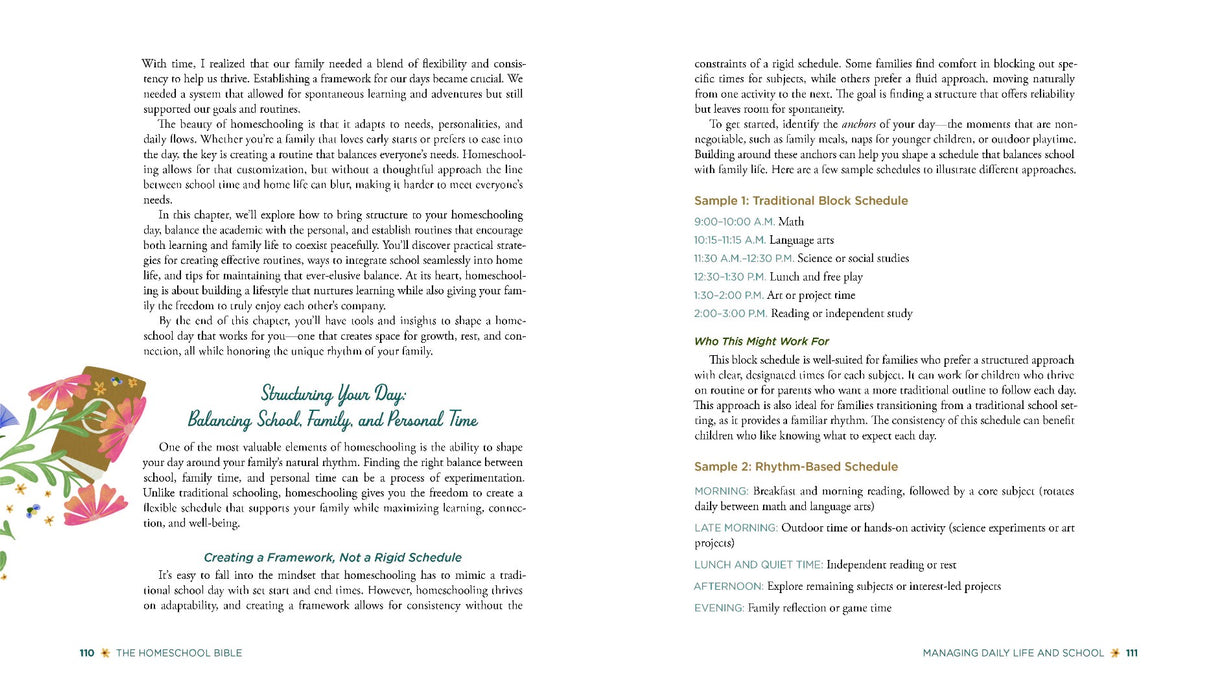 The Homeschool Bible