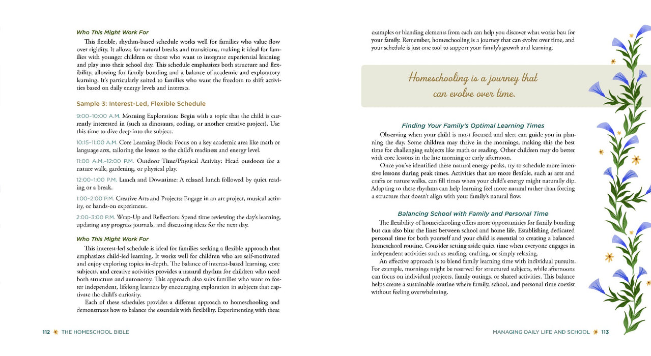 The Homeschool Bible