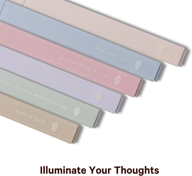 Evergreen Pastel Highlighters (Pack of 6)