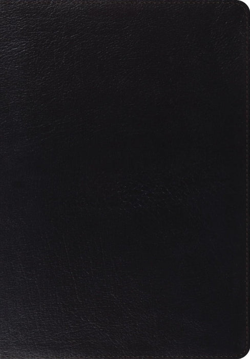 ESV Giant Print Bible, Genuine Leather, Black