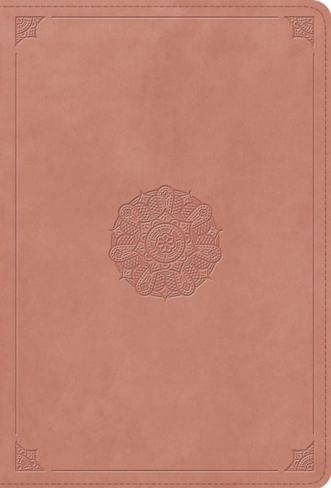 ESV Giant Print Value Thinline Bible, Blush Rose