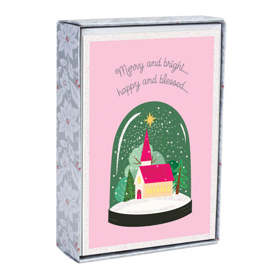 Select Christmas Cards - Merry And Bright (18 Cards)