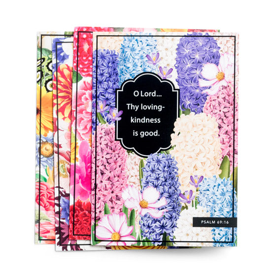 Thinking Of You - Abundant Blessings - 12 Boxed Cards, KJV