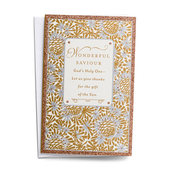 Premium Christmas Card Box - Wonderful Saviour (18 Cards)