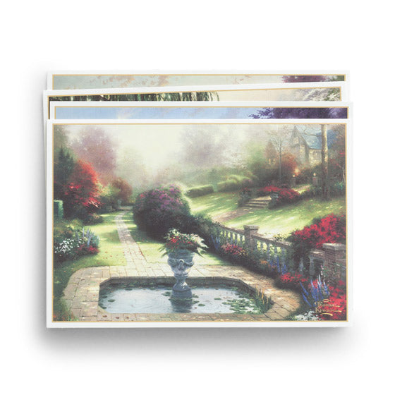 Thomas Kinkade - Thank You - 12 Boxed Cards, KJV