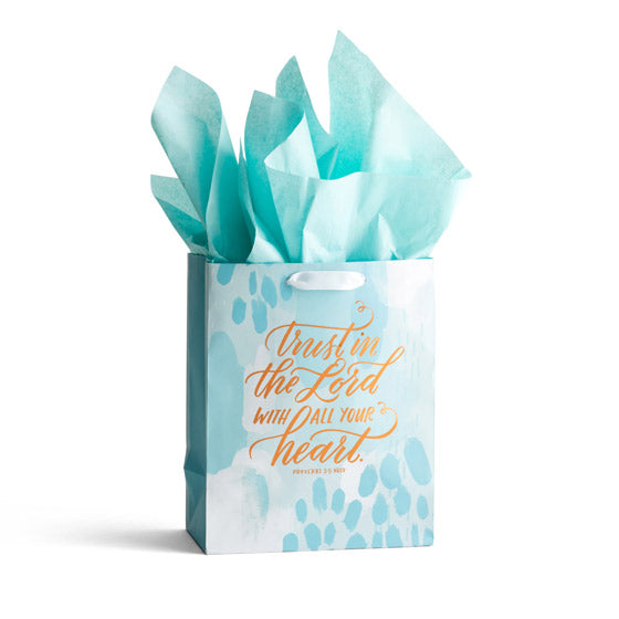 Trust In The Lord - Medium Gift Bag With Tissue