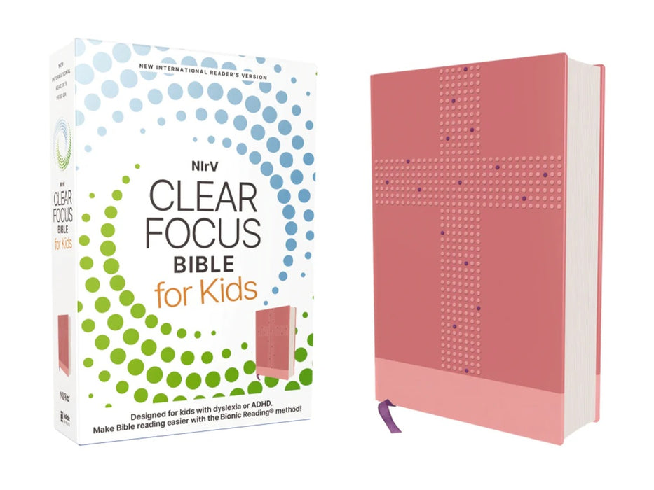 NIrV Clear Focus Bible, Pink