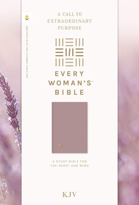 KJV Every Woman's Bible, Filament Enabled, Plum