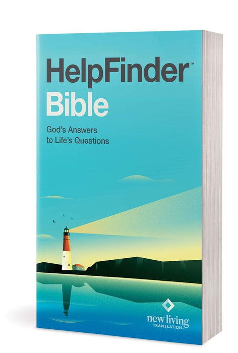 NLT Helpfinder Bible, Filament Enabled, Red Letter