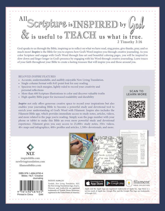 NLT Inspire Bible, Filament Enabled