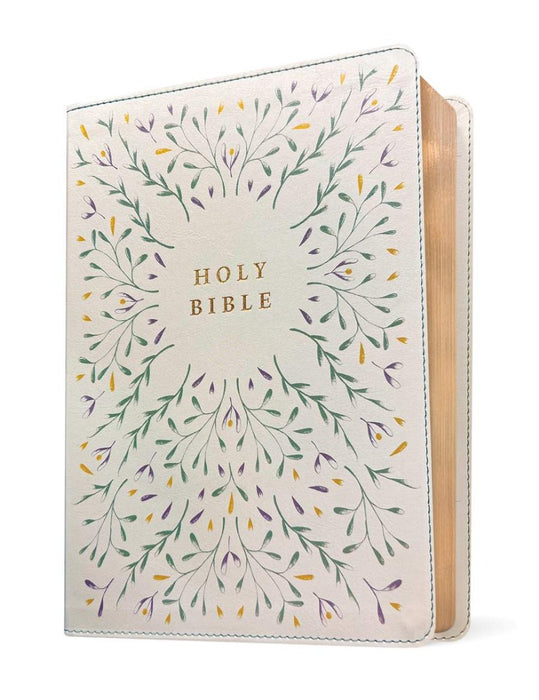 NLT Wide Margin Bible, Filament Enabled, Grace & Bloom
