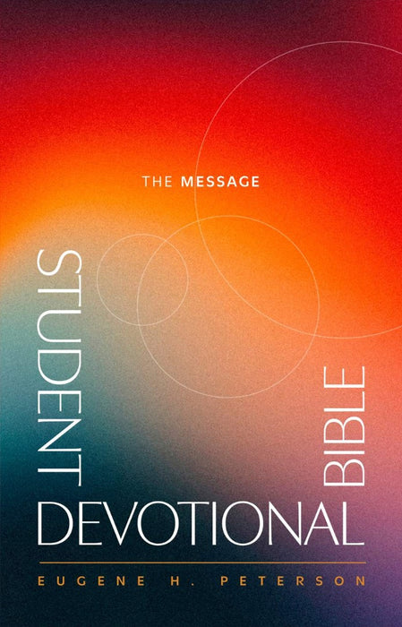 The Message Student Devotional Bible (Hardcover)