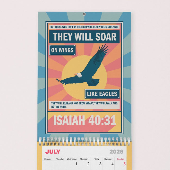 2026 His Compassions Never Fail Calendar