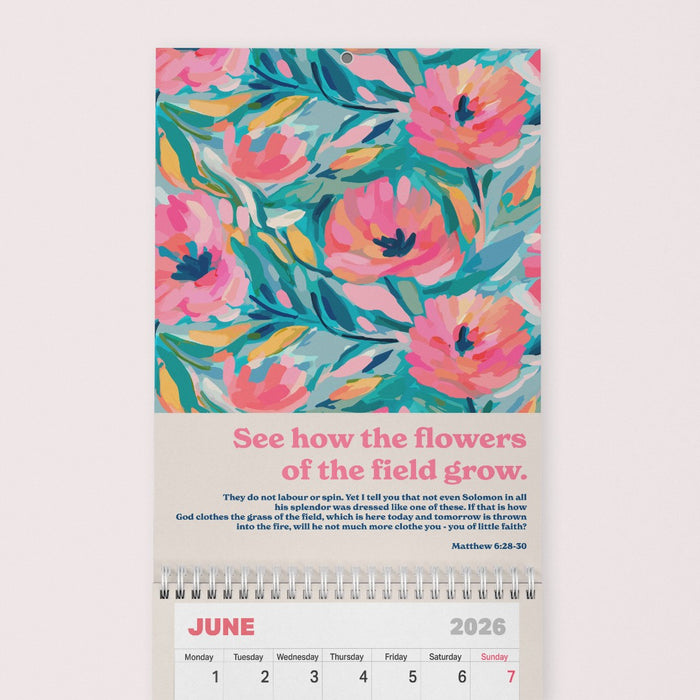 2026 His Compassions Never Fail Calendar