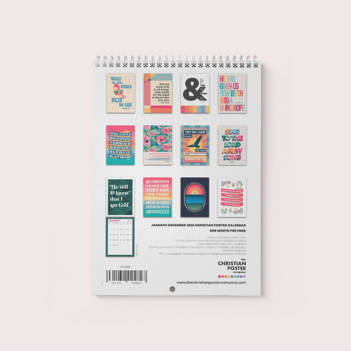 2026 His Compassions Never Fail Calendar