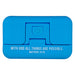 With God All Things Are Possible Blue Adjustable Clip-On Boo