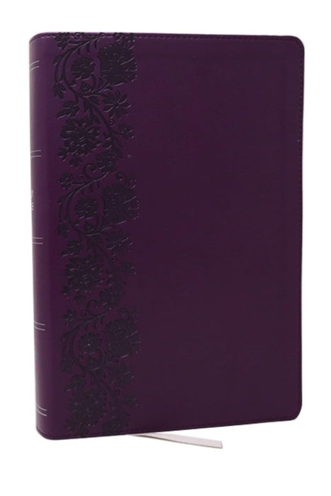 NKJV Giant Print End-Of-Verse Reference Bible, Purple
