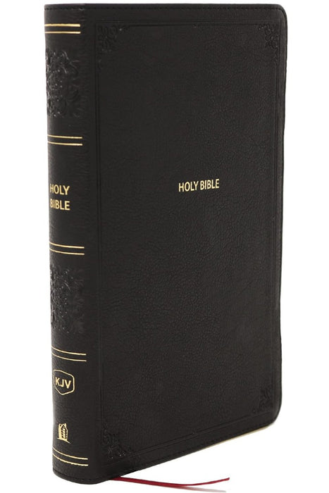 KJV Giant Print End-Of-Verse Reference Bible, Black
