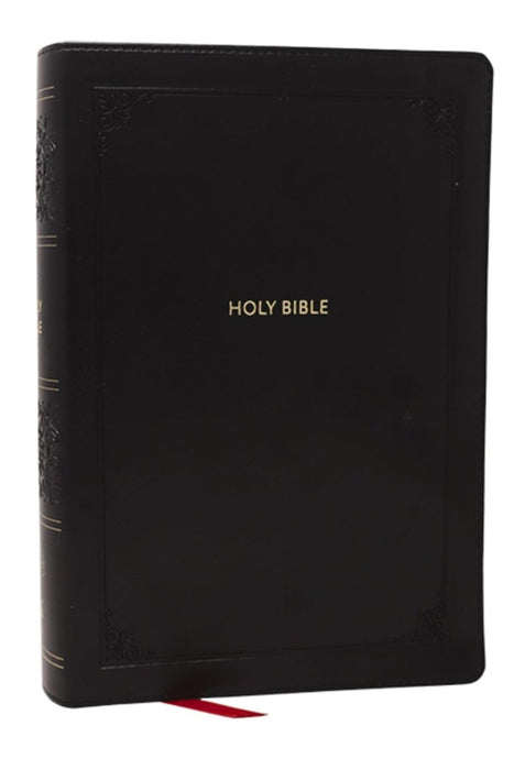 KJV Giant Print End-Of-Verse Reference Bible, Black
