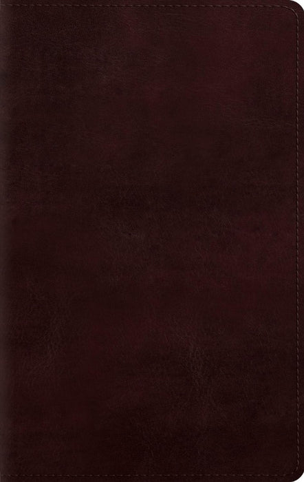 ESV Giant Print Personal Size Bible, Red Letter, Mahogany