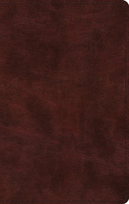 ESV Large Print Thinline Bible, Mahogany