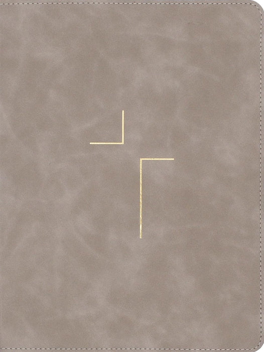 The Jesus Bible, ESV Edition, Leathersoft, Stone