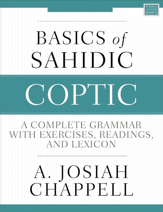Basics Of Sahidic Coptic