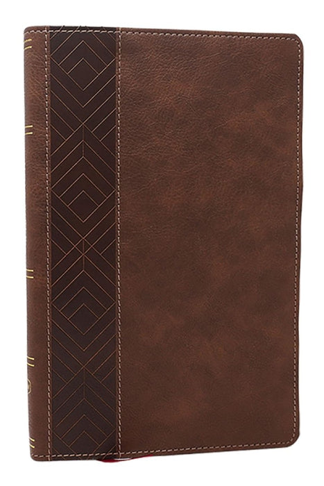 NKJV, Personal Size New Testament, Brown, Red Letter