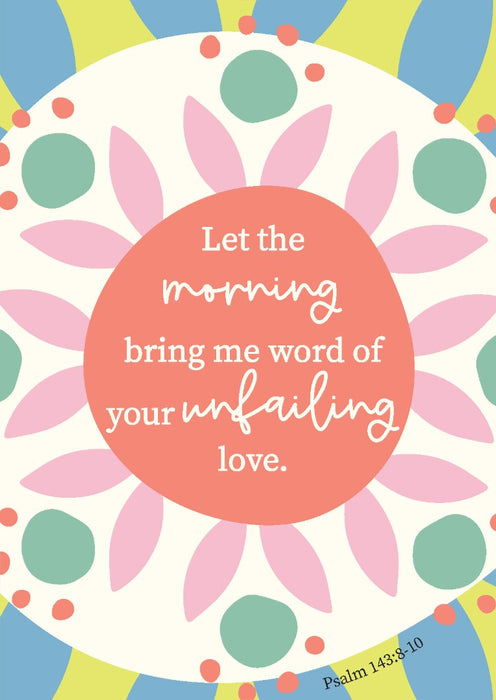 Let The Morning Postcard - Pack Of 12
