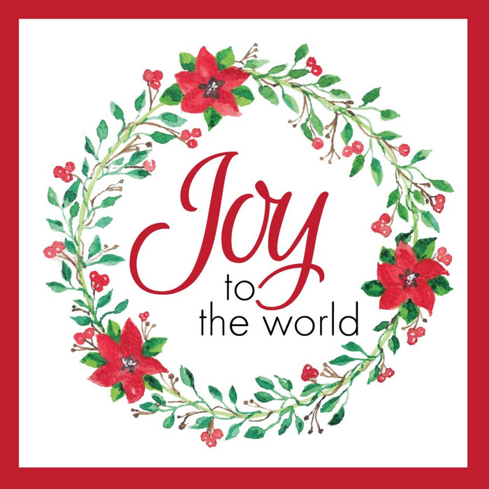 Joy Wreath Christmas Cards