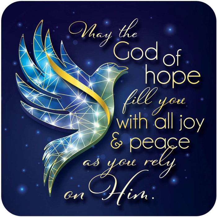 Dove Of Hope Cork Coaster