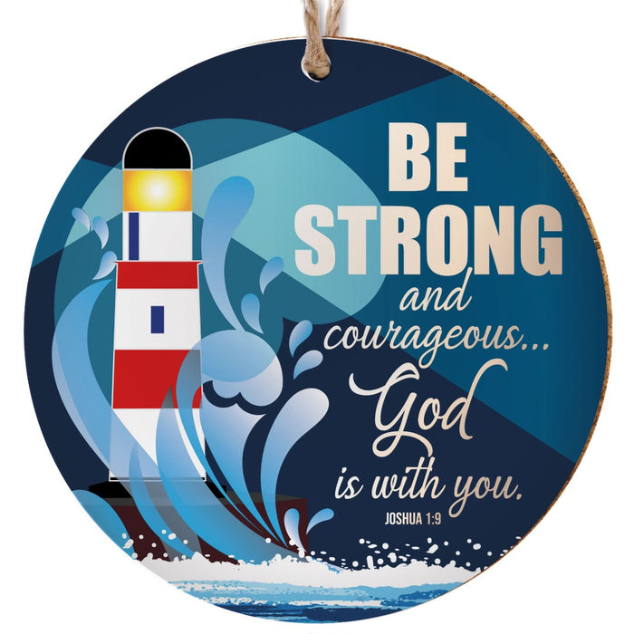 Be Strong Ceramic Hanging Decoration