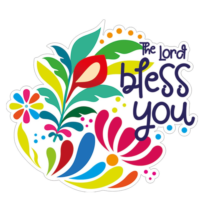 The Lord Bless You Vinyl Sticker