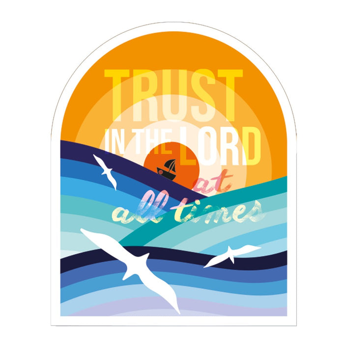 Trust In The Lord Vinyl Sticker