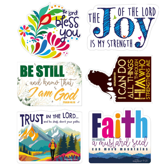 Variety Pack Of 6 Vinyl Stickers (ST100-105)