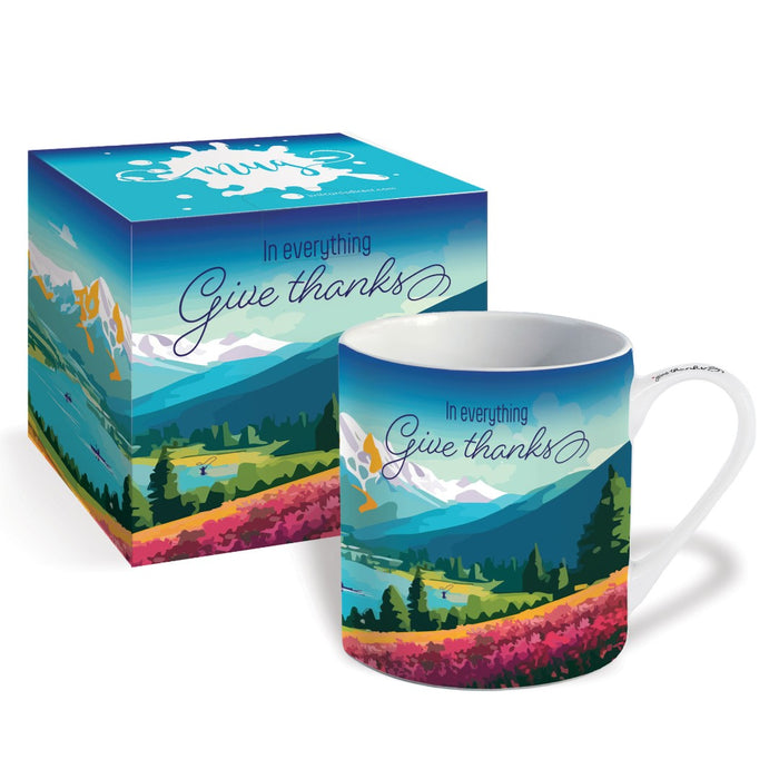 Give Thanks Mug