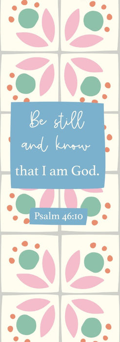 Be Still Bookmark - Pack Of 12