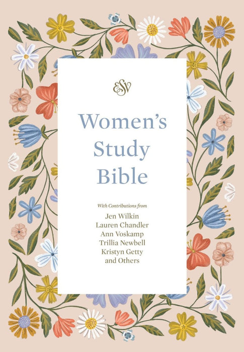 ESV Women's Study Bible, Blush Wildflower Design
