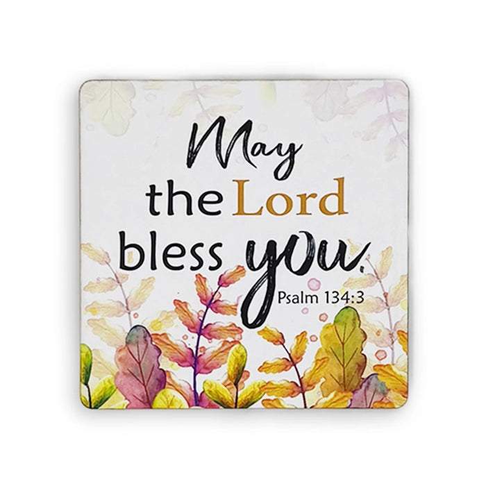 Set Of 6 Coasters – May The Lord Bless You (Psalm 134:3)