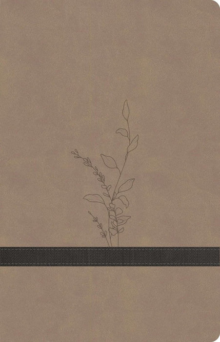 KJV Large Print Personal Size Reference Bible, Earthen Suede