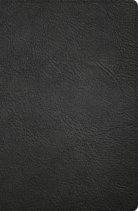 CSB Large Print Personal Size Reference Bible, Black