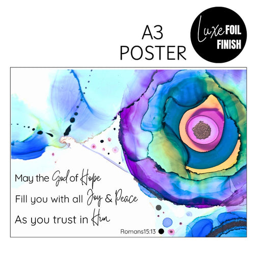 God Of Hope A3 Poster